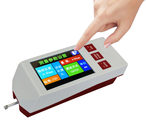 22 thông số màn hình cảm ứng TFT Máy kiểm tra độ thô di động với đồ họa