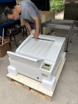 Bộ phát triển phim NDT HDL-P17A linh hoạt cho phát triển quy trình rửa nước cố định tẩy bóng khô tốc độ chip 100-33 mm/min