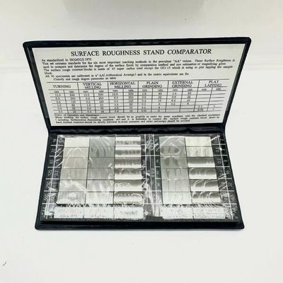 Bộ khối so sánh độ nhám bề mặt Ra 0,025–6,3µm dùng để kiểm tra gia công kim loại