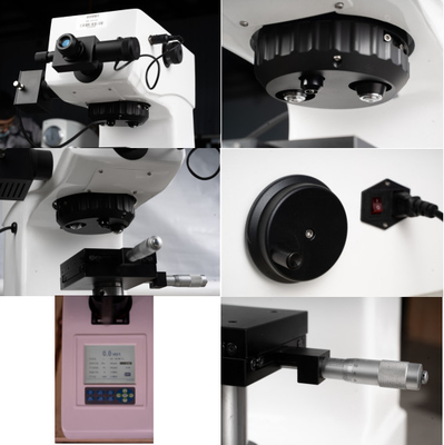 HVS-1000Z Side Roll Digital Display Automatic Turret Máy kiểm tra độ cứng Micro Vickers