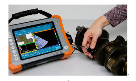 32 128PR Phased Array TOFD Scan Ultrasonic Defect Detector HPA-620 Dây dò lỗi di động với IP65 và lưu trữ bên ngoài