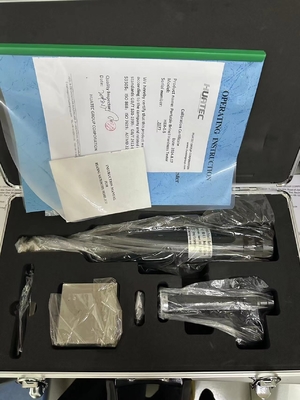 HBX-0.5 Black Metal Brinell Hardness Tester mang theo dung lượng tác động 4,9J và đường kính quả bóng thép 10mm