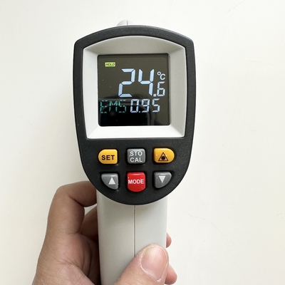 Máy đo nhiệt độ công nghiệp không tiếp xúc cảm biến laser hồng ngoại Máy đo nhanh OEM hỗ trợ