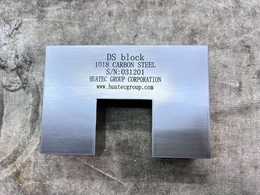 DS Type UT Calibration Block Longitudinal Distance Sensitivity Calibration Test Block cho máy dò lỗi siêu âm