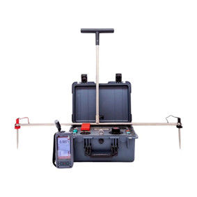 Phương pháp điện cực kép HD-109 tiên tiến Xổ thải HDPE Geomembrane Leak Detector đo phạm vi điện áp ± 200VDC