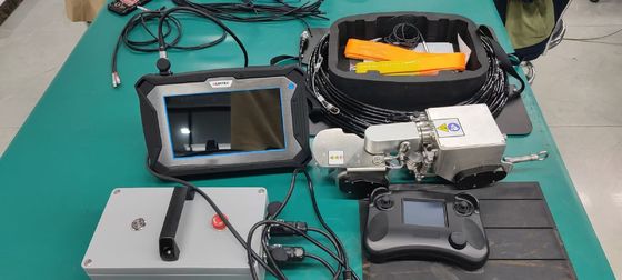 TG-M70C Magnetic Crawler Corrosion và Electromagnetic Ultrasonic Thickness Measurement Robot để phát hiện sự ăn mòn của tường tấm