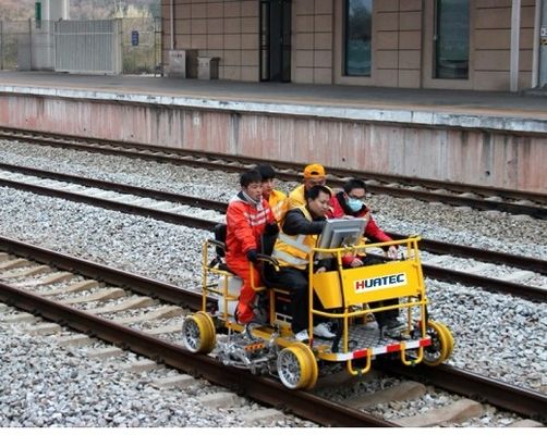 Máy dò khuyết tật siêu âm đường ray đôi đẩy tay FD-GT60