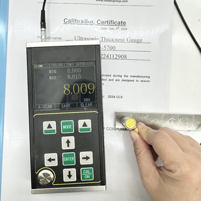 A / B quét cầm tay Đường đo độ dày siêu âm kỹ thuật số chính xác cao