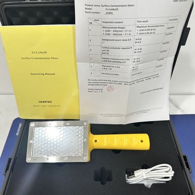 Máy dò bức xạ α/β công nghiệp FJ-CoMo50 Máy đo ô nhiễm bề mặt có thể sạc lại cho môi trường hạt nhân