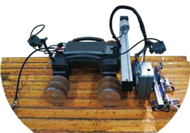 Hệ thống đo độ dày bằng từ tính bò tường làm mát bằng nước TG-M80