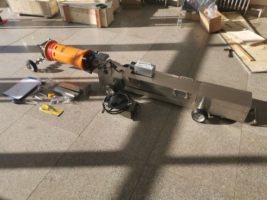 HXPC-100B3X X-ray Pipeline Crawler Độ chính xác định vị ±5mm Xe dò phóng xạ cho công trường xây dựng đường ống