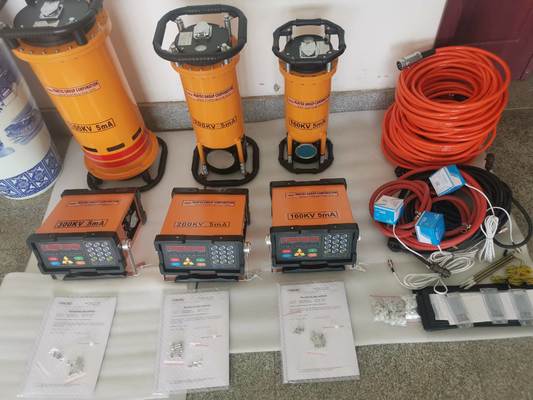 Máy dò khuyết tật tia X di động chuyển đổi tần số 250KV