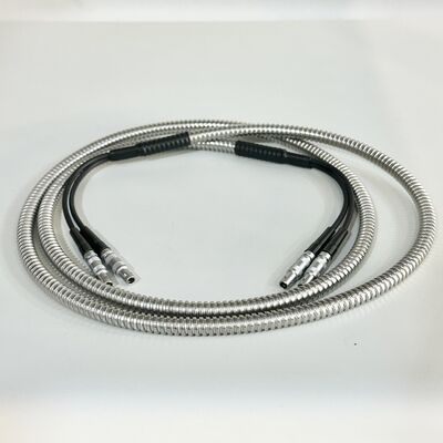 Cáp nhiệt độ cao Lemo 00-Lemo 00 TR với vỏ thép cho máy lỗi UT