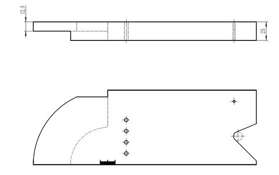 PAUT Radius Calibration IIW Block ISO 19675 Metric