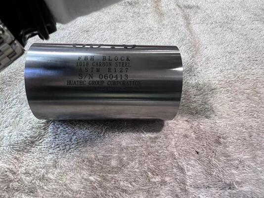 Khoảng cách và diện tích rộng bộ 10 khối hiệu chuẩn lỗ đáy phẳng