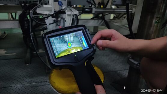 HFD-V100 Kamera Pencitraan Akustik Genggam Detektor Kebocoran Ultrasonik untuk Kebocoran Gas & Pelepasan Parsial