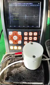 Máy kiểm tra liên kết siêu âm HFD-810 để đo độ dày và kiểm tra độ bám dính lớp chống thấm