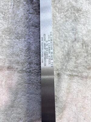 API 19mm 38mm 75mm Standard Ultrasonic Reference Calibration Block với các lỗ khoan bên cho UT Testing