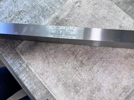 API 19mm 38mm 75mm Standard Ultrasonic Reference Calibration Block với các lỗ khoan bên cho UT Testing