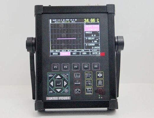 Máy phát hiện lỗi siêu âm công nghiệp FD201 với hiệu chuẩn tự động và ghi hình