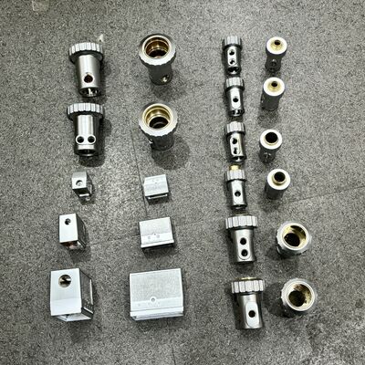 Lớp lắp đặt đầu dò siêu âm công nghiệp với các kích thước lỗ tinh thể khác nhau