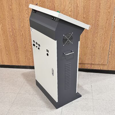 HUATEC-8DJ trực tuyến Geomembrane Thiết bị kiểm tra rò rỉ phim không thấm Sound Light Alarm Leak Point Counting Detector