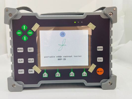 Thiết bị kiểm tra dòng điện xoáy đa chức năng HEF-2D Máy dò khuyết tật kim loại LCD 5,7 inch cho hóa dầu hàng không vũ trụ
