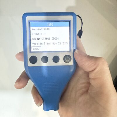 Máy đo độ dày lớp phủ dạng sóng có độ chính xác cao TG-1660 Màn hình LCD màu tùy chọn Đóng tàu tự động Máy dò độ dày lớp phủ kim loại ô tô