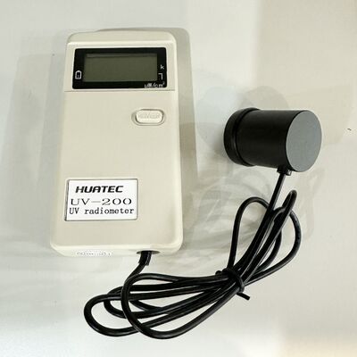 UV-200 Nhỏ Gọn Máy Đo Bức Xạ UV Nhiều Đầu Dò Bước Sóng Ánh Sáng Đi Lạc Thấp Chạy Bằng Pin 9V Đèn UV Chiếu Xạ Dụng Cụ Đo