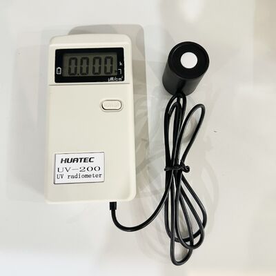 Máy đo bức xạ UV cầm tay UV-200 Đầu dò tùy chọn 254/297/310/365nm Máy đo bức xạ UV để trồng trọt khử trùng