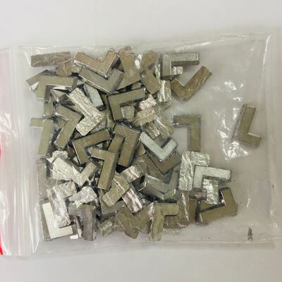 X-Ray Lead Letter từ A đến Z Flat Face NDT Industrial X-Ray Defect Detector Accessories