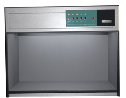 HLCB‑5L Hộp đèn màu đối lập Chân đế 45 độ Tủ đánh giá màu nhựa dệt tùy chọn