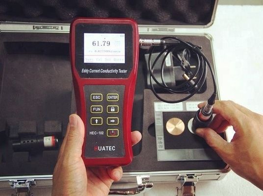 HEC-102 kim loại phi sắt Đèn đo độ tinh khiết dẫn điện Eddy hiện tại di động