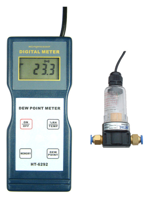 Máy đo điểm sương màn hình LCD 10 Mm HT-6292 Nguồn pin