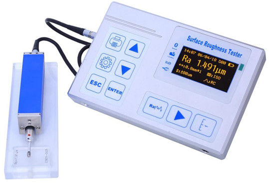 Tám đầu dò khác nhau Máy đo độ nhám cầm tay Oled cho các lỗ hẹp và sâu